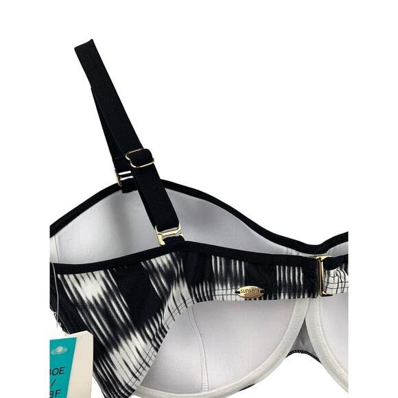 Women's Sunset *NWT* Black Pattern Bikini Set - See Description for Size - Picture 11 of 13